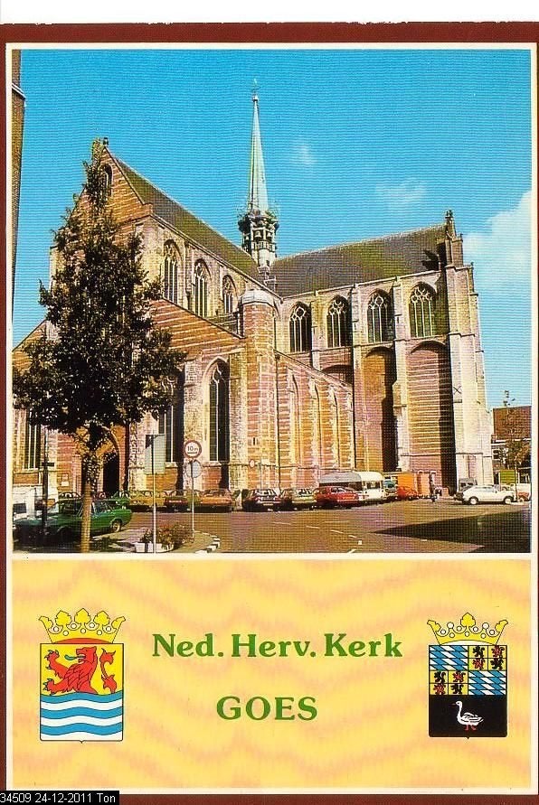Ansichtkaart 	Goes	NH Kerk	Maria Magdelena, Verzamelen, Ansichtkaarten | Nederland, Verzenden, 1980 tot heden, Gelopen, Zeeland