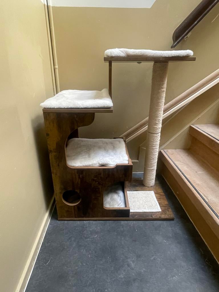Luxe krabpaal kattenmeubel, Dieren en Toebehoren, Krabmeubelen, Zo goed als nieuw, Krabpaal, Ophalen