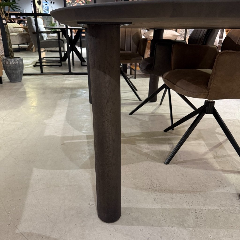 Eettafel Oranta - 240x100 - Massief Eiken Bruin - IN.HOUSE, Niet ingevuld, Niet ingevuld, Niet ingevuld