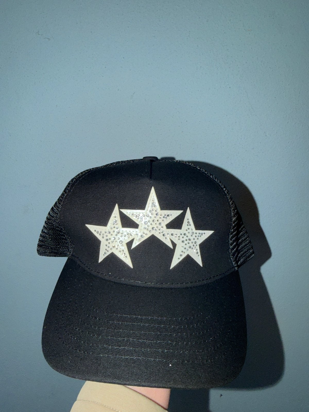 AMIRI Trucker Cap met Sterren - Zo goed als nieuw, Ophalen of Verzenden, Zo goed als nieuw, One size fits all, Pet