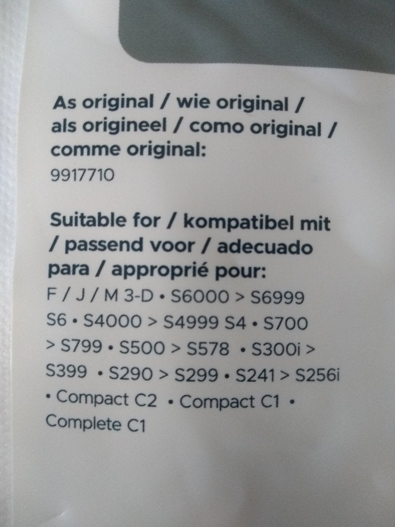 Foto 4 van Stofzakken Miele stofzuiger (Nieuw)