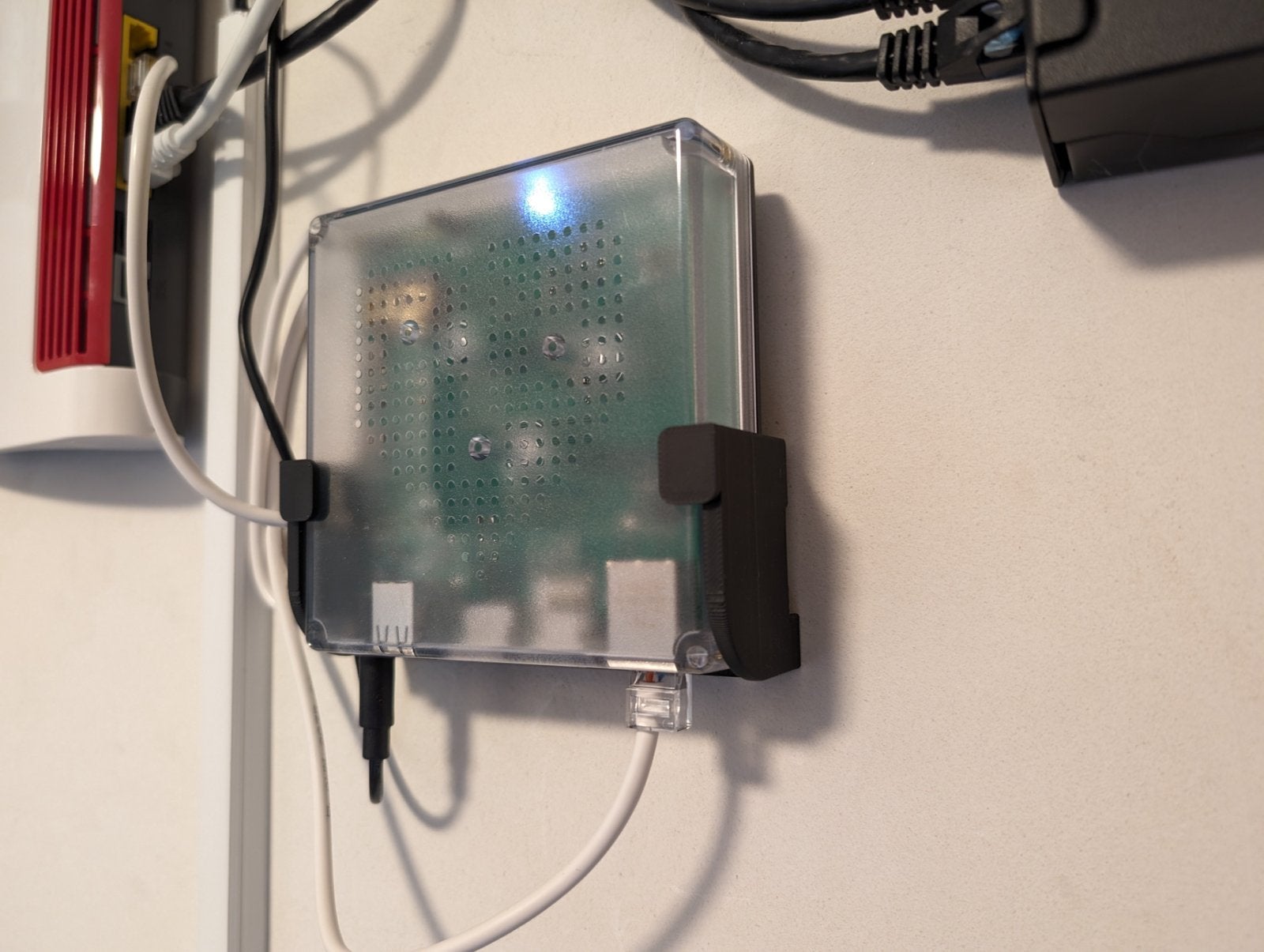 3D geprinte houder Home Assistent Green, Computers en Software, Ophalen of Verzenden, Nieuw