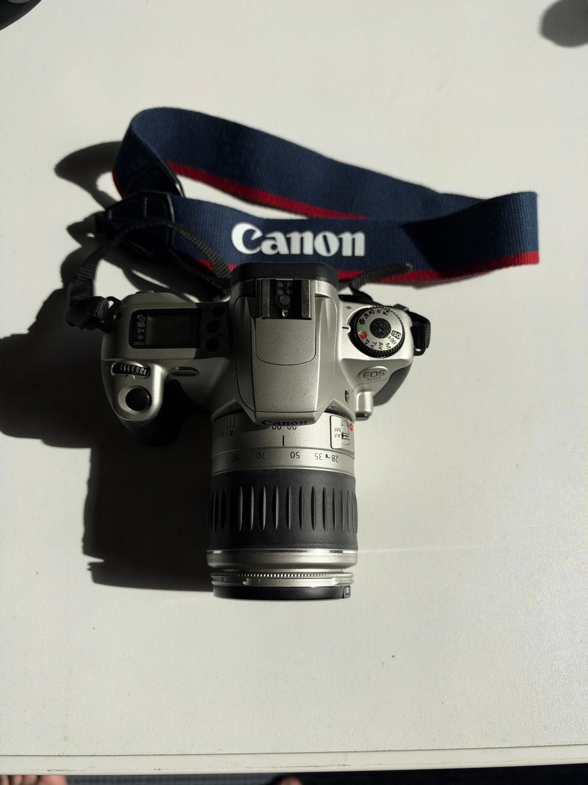 Canon EOS 300 Spiegelreflexcamera met lens en tas, Ophalen of Verzenden, Gebruikt, Spiegelreflex, Canon