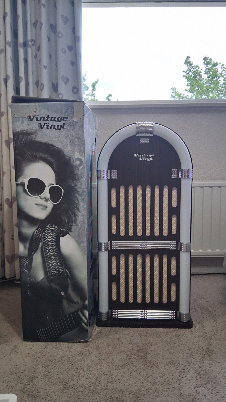 Retro BT jukebox, Ophalen of Verzenden, Zo goed als nieuw, 1970 tot heden, Overige merken