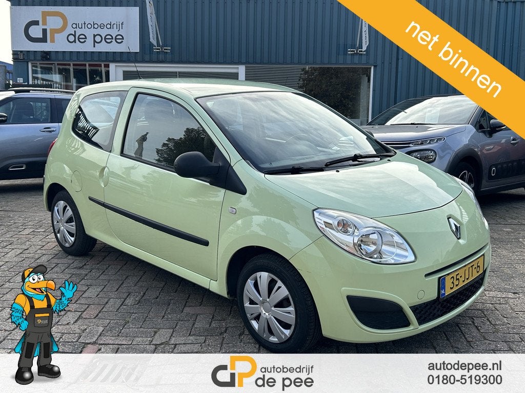 Renault Twingo 1.2 Authentique AIRCO/EL.RAMEN/CV+AB/RADIO-CD, Voorwielaandrijving, Gebruikt, 4 cilinders, Origineel Nederlands