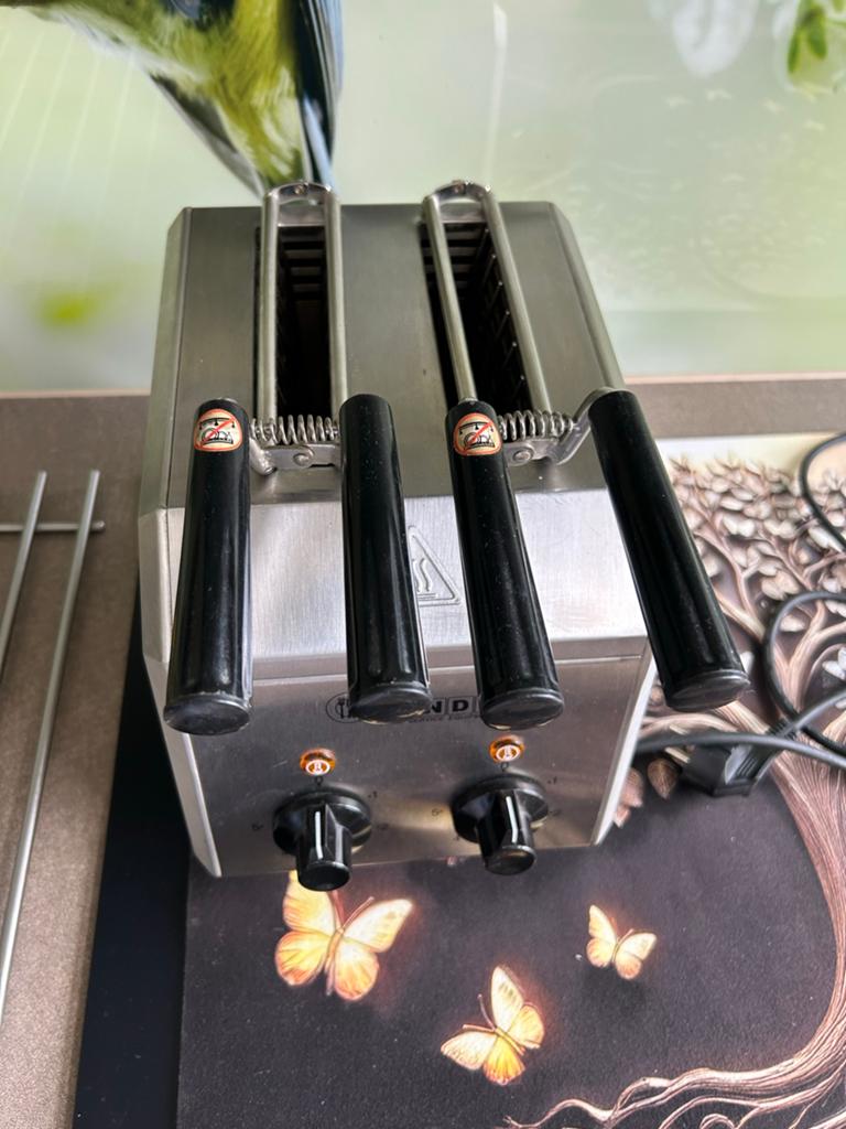 Hendi Tosti-ijzer / Sandwich Toaster - Professioneel, Ophalen, Gebruikt