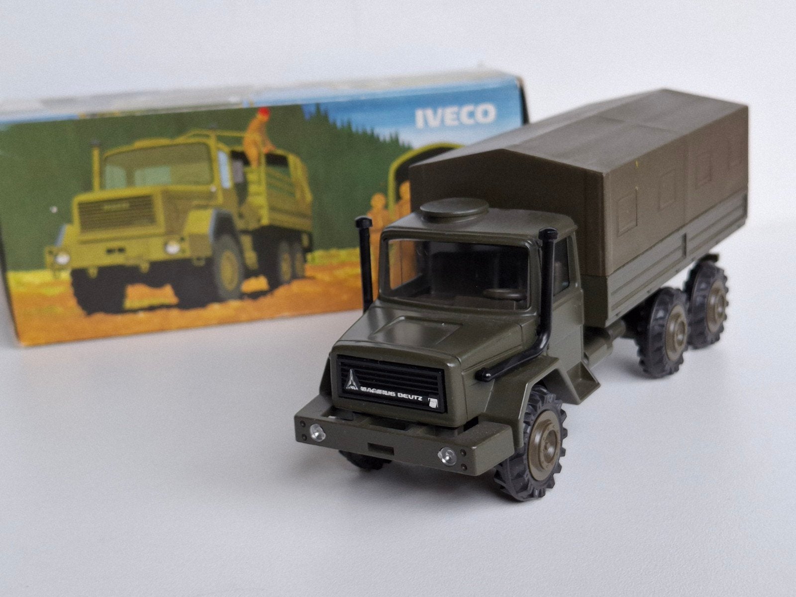 IVECO/MAGIRUS DEUTZ LEGER 1:50, Ophalen of Verzenden, Bus of Vrachtwagen, Overige merken