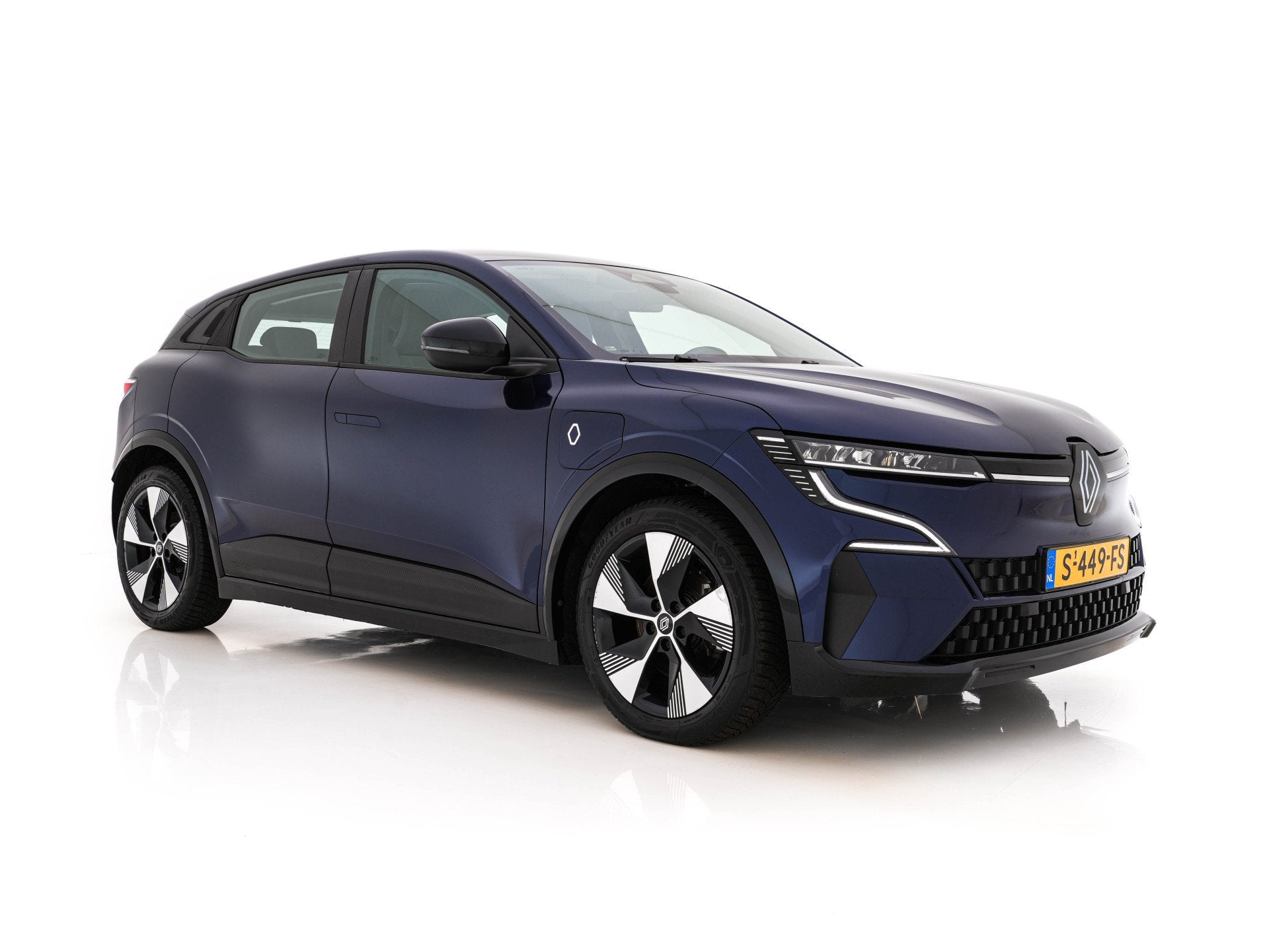 Renault Mégane E-Tech EV60 Optimum Charge Evolution [3-Fase, Stof, 22 min, Blauw, Grijs