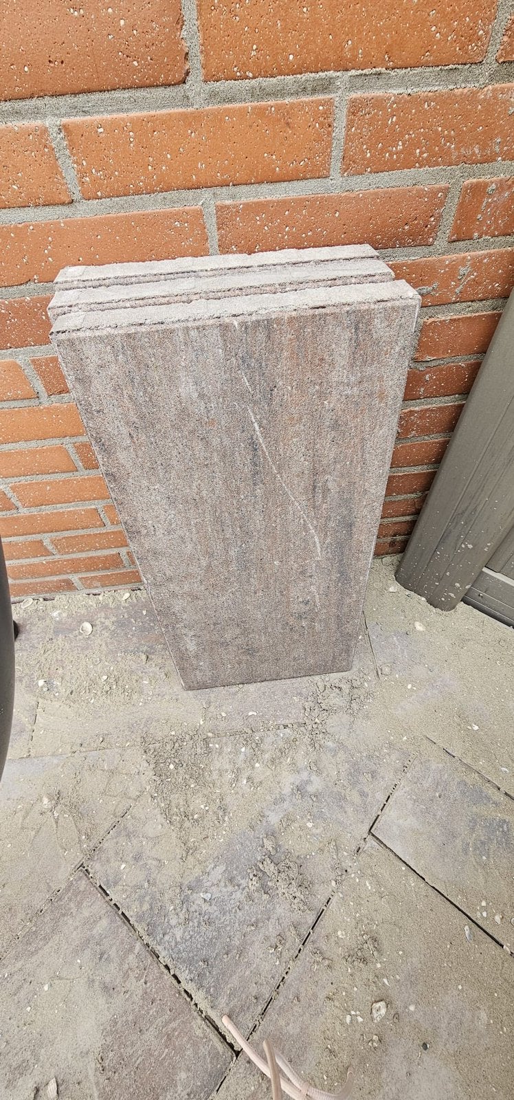 Nieuwe tegels., Ophalen, Nieuw, Beton, Terrastegels