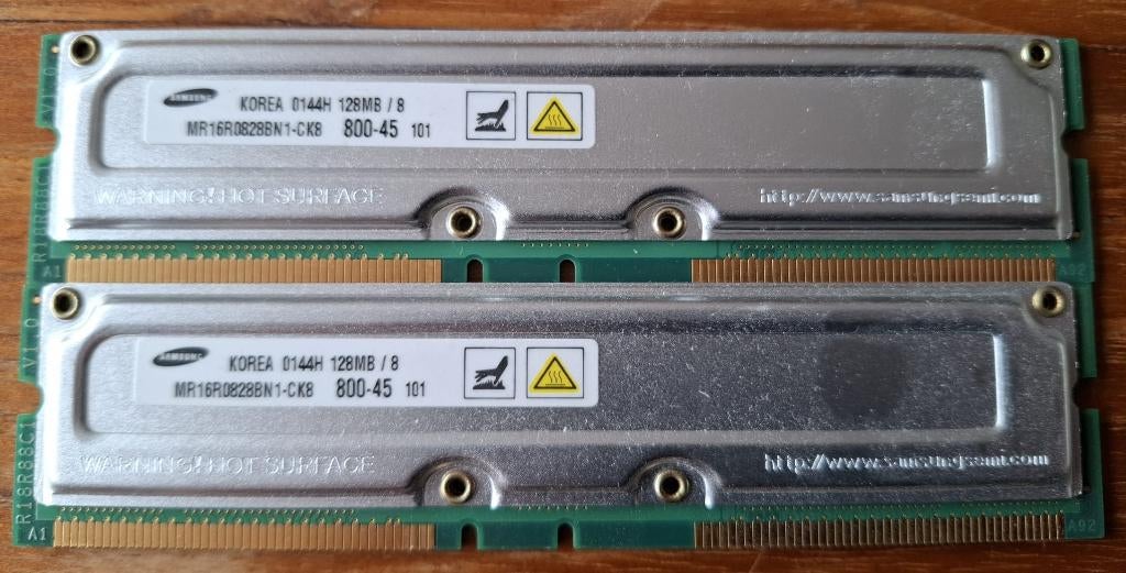 Samsung geheugen voor Desktop, Gebruikt, DDR3, Ophalen of Verzenden, 128 GB