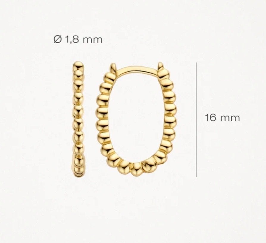 Blush 14k Geelgouden set, Ophalen of Verzenden, Zo goed als nieuw, 17 tot 18, Dame