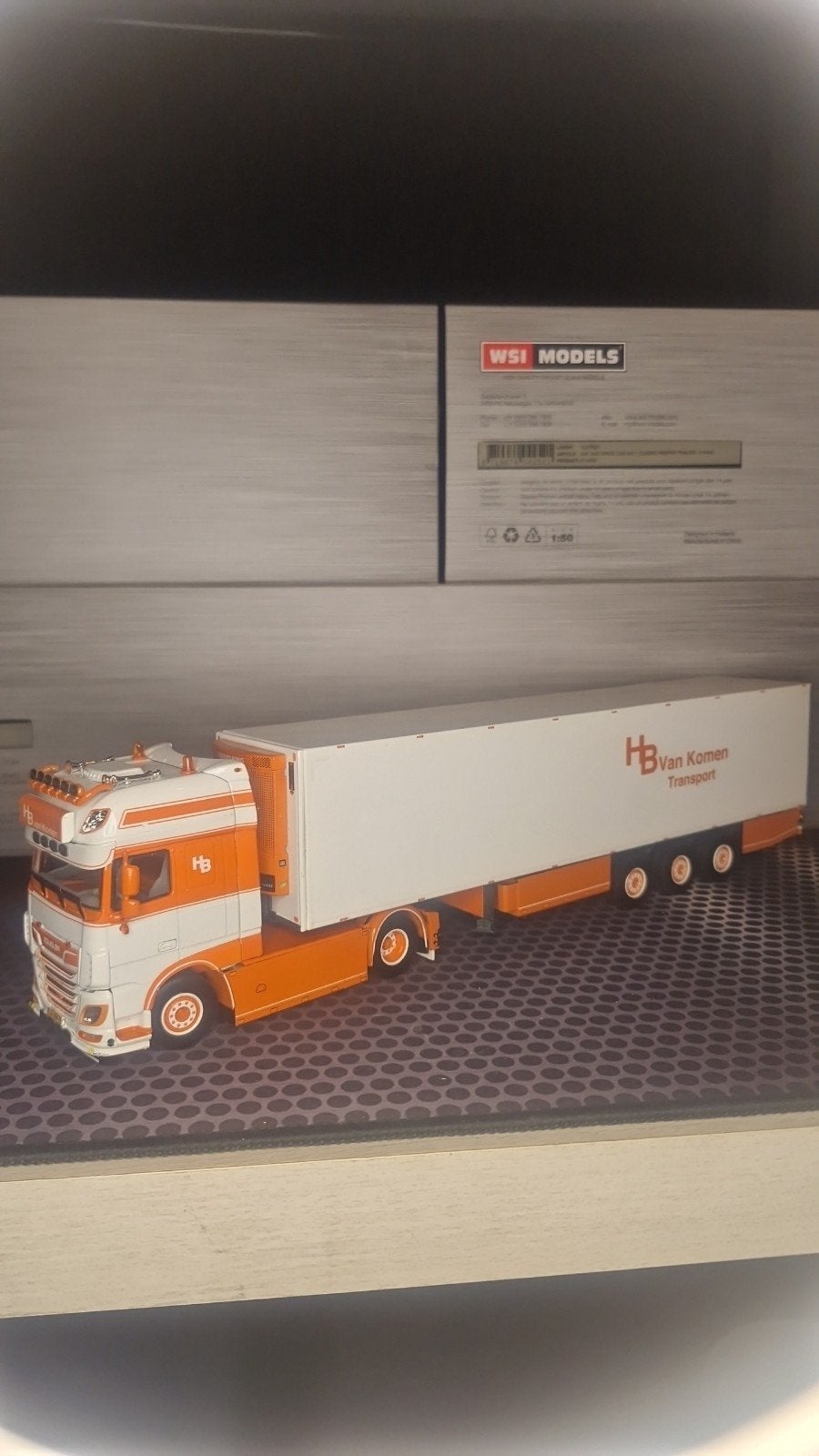 dikke Daf HB van komen transport, Ophalen of Verzenden, Zo goed als nieuw, Bus of Vrachtwagen, Lion Toys