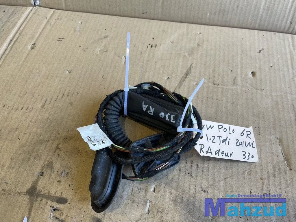 VW POLO 6R Rechts achter deur portier kabelboom 2009-2017, Gebruikt, Volkswagen, Volkswagen AG, Berliner Ring 2
38440  Wolfsburg, DE