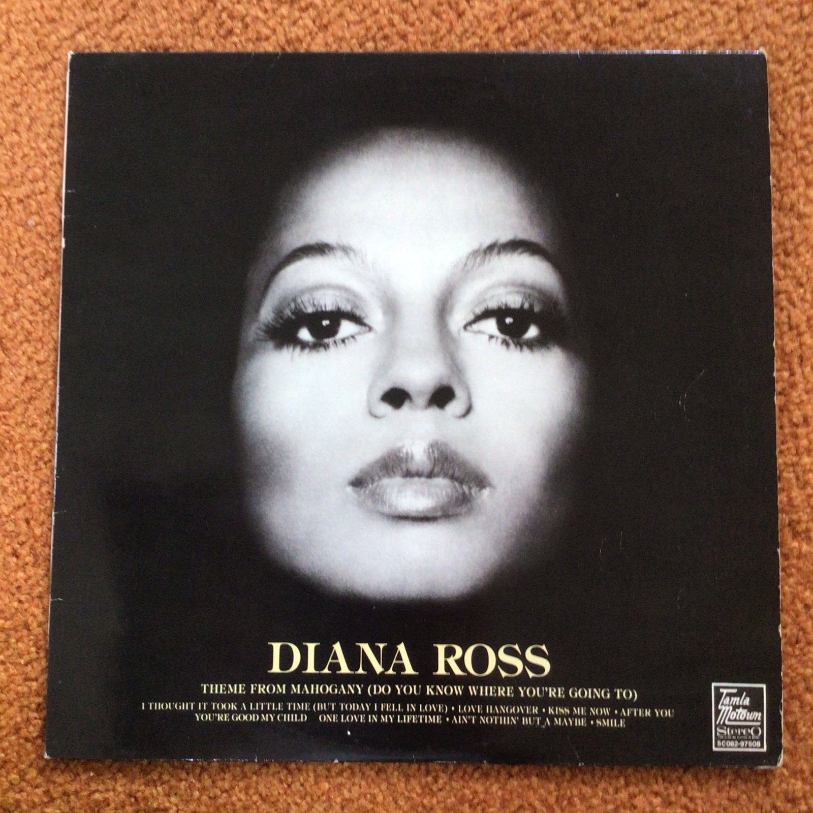 Lp - Diana Ross - theme from Mahogany, Cd's en Dvd's, Vinyl | Pop, Ophalen of Verzenden, Zo goed als nieuw, LP