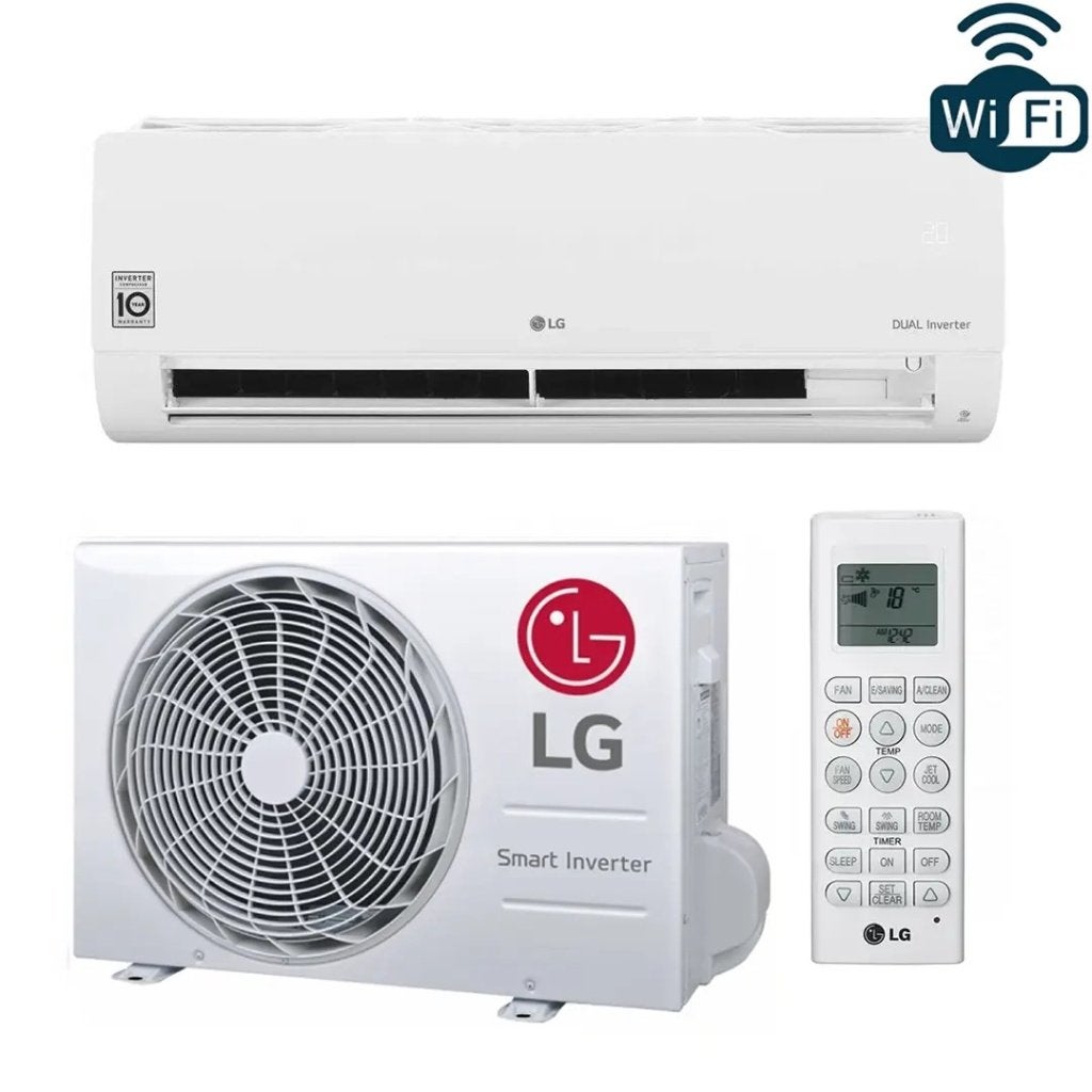 Actie! LG 5,0kW met wifi Model 2026 split unit airco, Ophalen, Koelen en Ontvochtigen, Timer, Nieuw