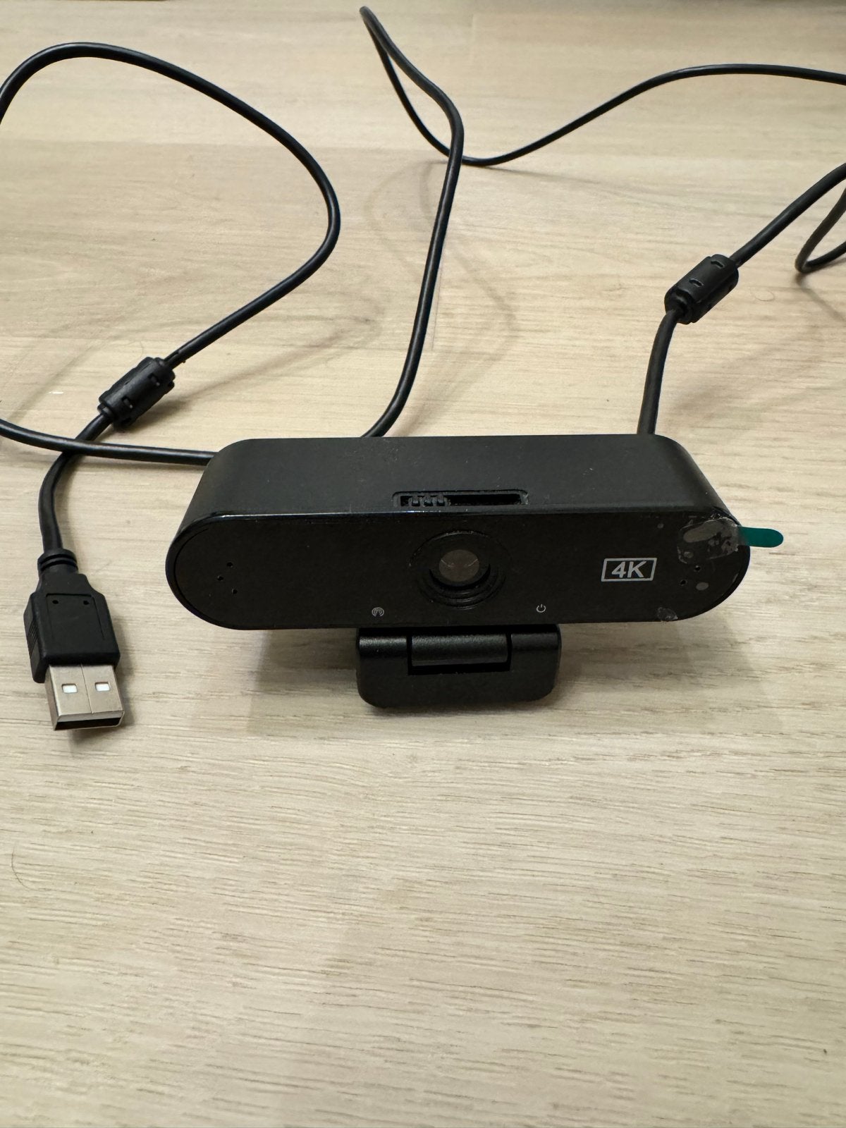 ISY 4K Webcam - Nieuw, Computers en Software, Webcams, Verzenden, Nieuw, Windows, Monitorclip