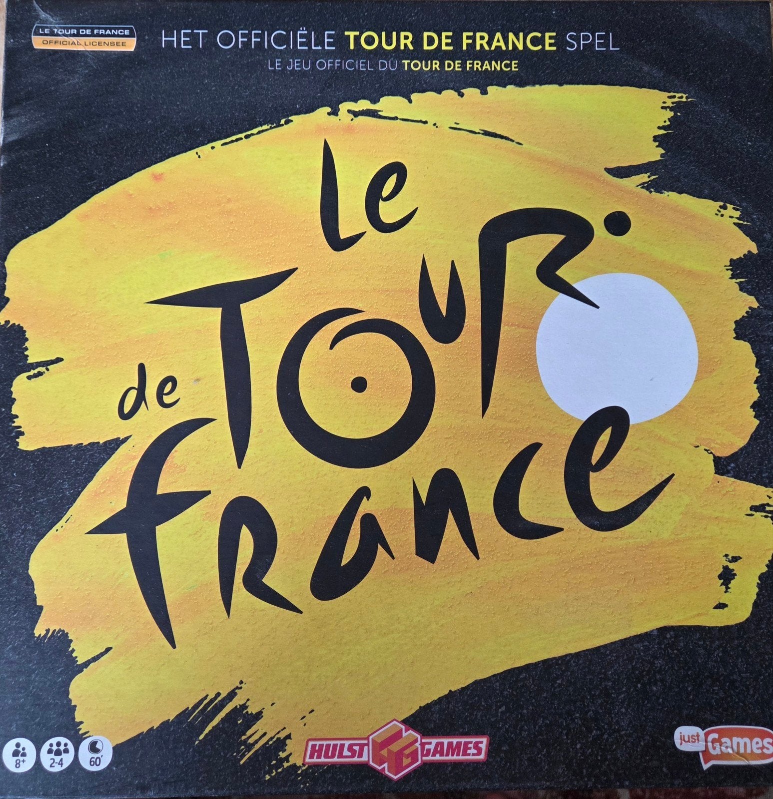 Le Tour de France Bordspel - Het Officiële Spel, Een of twee spelers, Ophalen of Verzenden, Zo goed als nieuw, Hulst Games