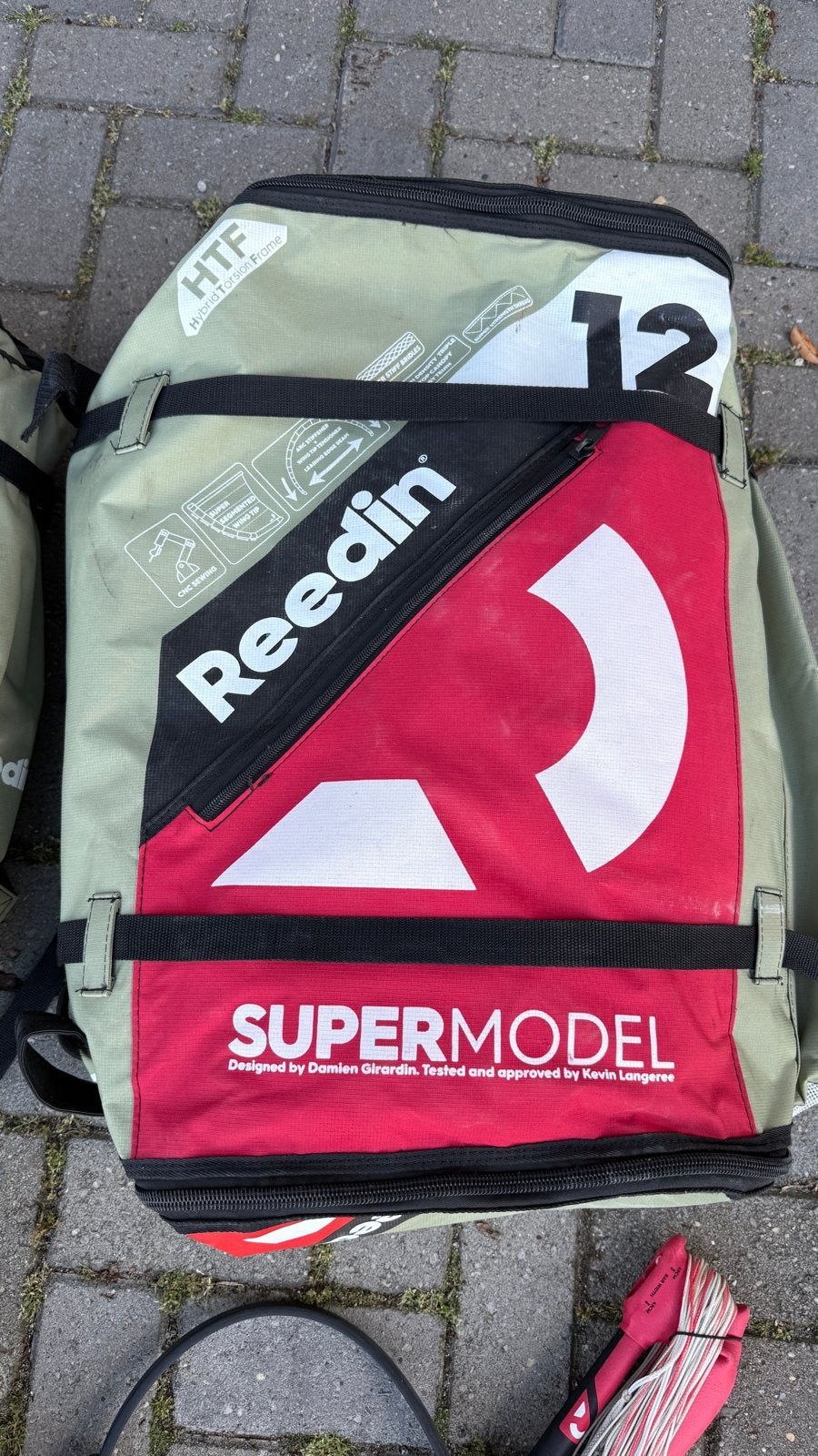 Complete Reedin Kitesurf Set - 9m, 12m Kites, Board, Bar, Watersport en Boten, Kitesurfen, Ophalen, Gebruikt, Kitesurf-set, Twintip