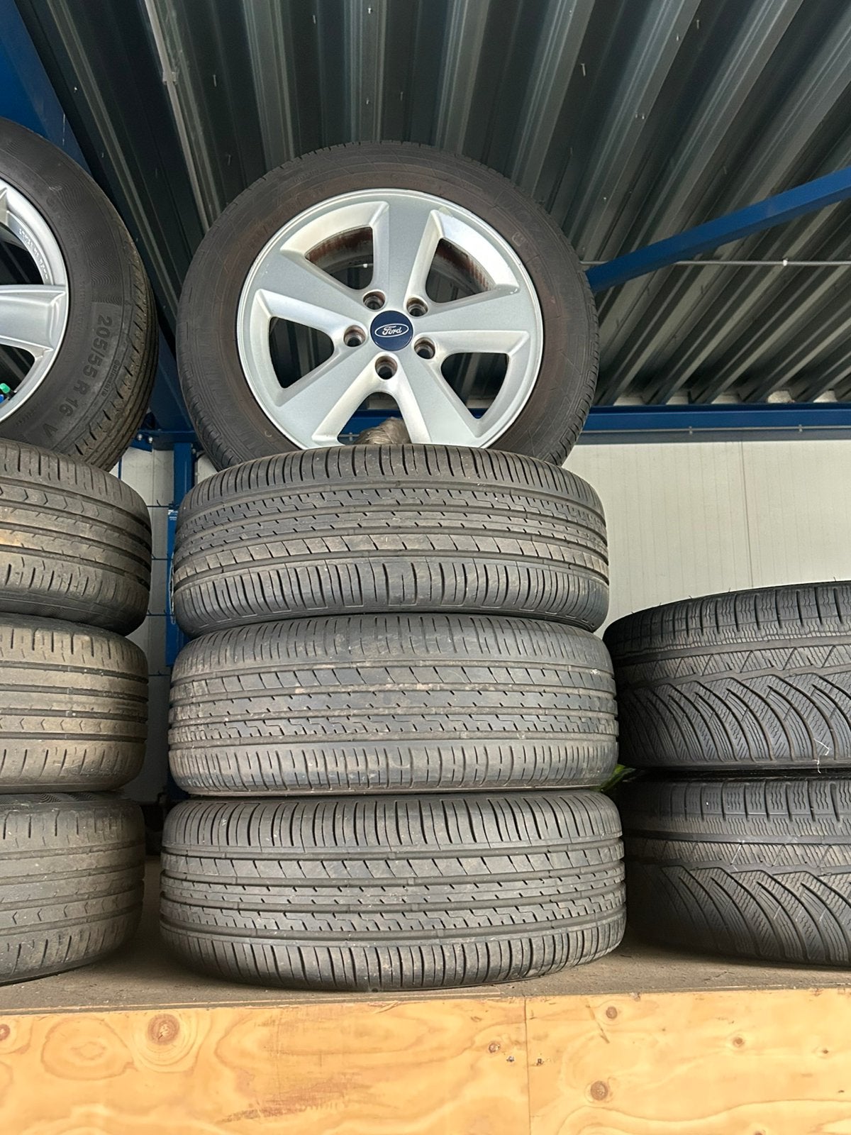 Ford focus velgen incl moeren, Auto-onderdelen, Banden en Velgen, Ophalen, Gebruikt, Velg(en), 16 inch