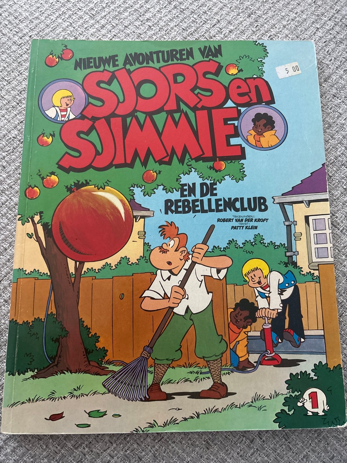 Sjors en Sjimmie: Nieuwe Avonturen en de Rebellenclub, Eén stripboek, Ophalen of Verzenden, Gelezen