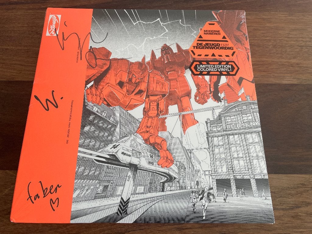 Vinyl LP Jeugd Van Tegenwoordig Moderne Manieren GESIGNEERD3, Limited edition, LP, Hiphop of Rap, Ophalen of Verzenden