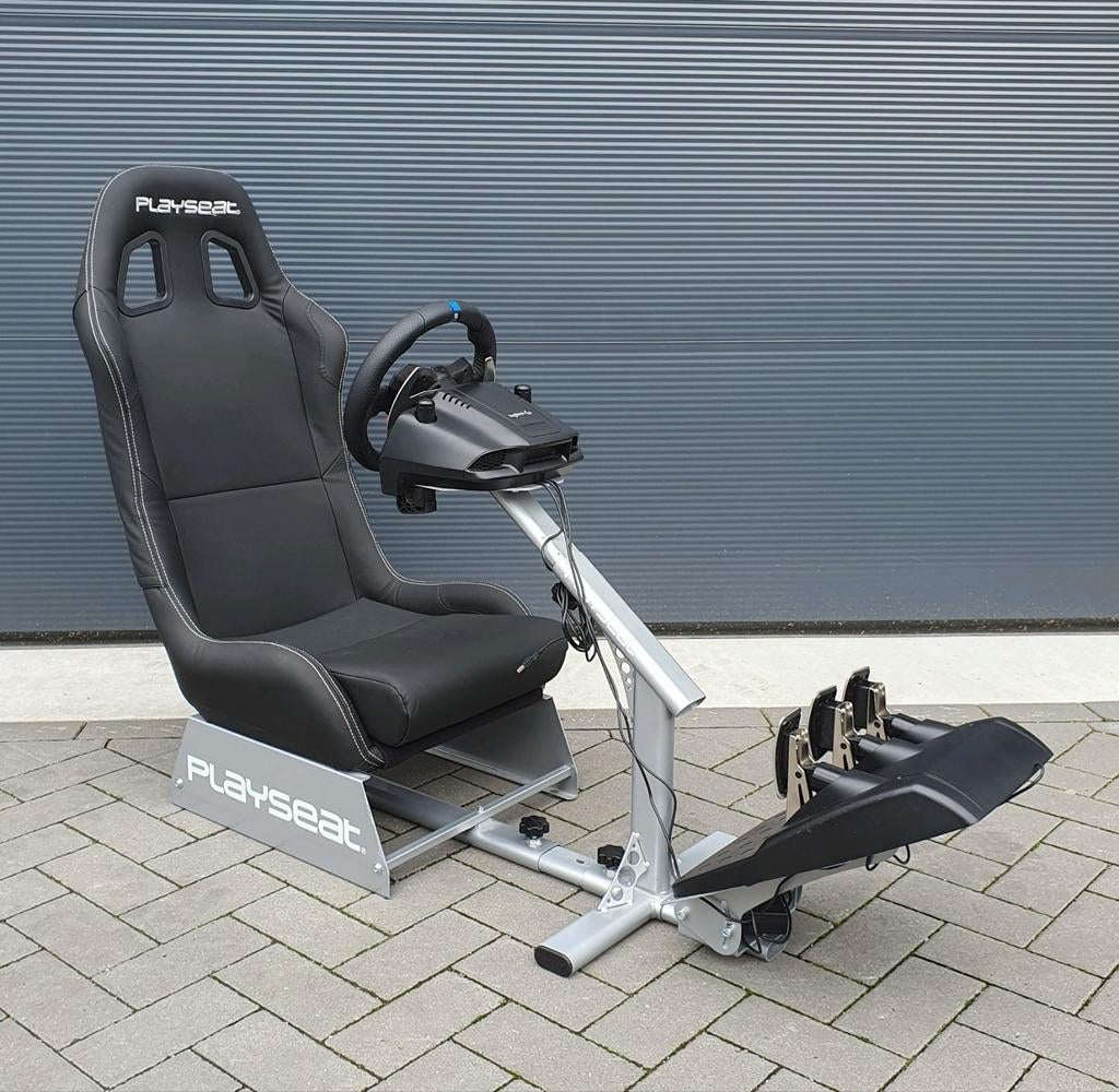 Playseat zwart + Logitech G29 PS4 / PS5, Ophalen, Playseat/ Logitech, Refurbished, N.v.t