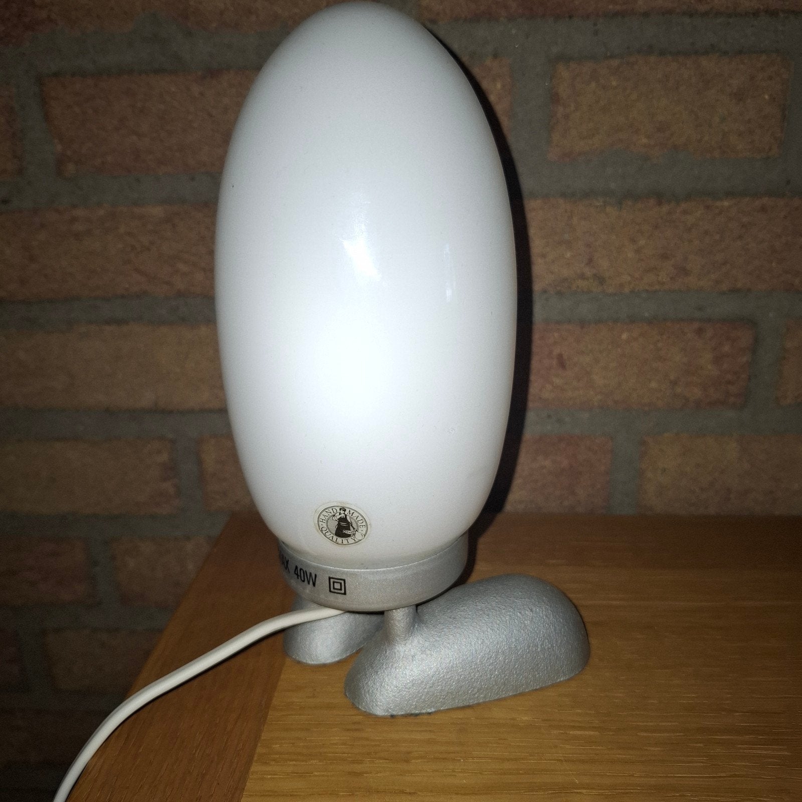 Ikea jaren 90 eierlampje., Ophalen of Verzenden, Minder dan 50 cm