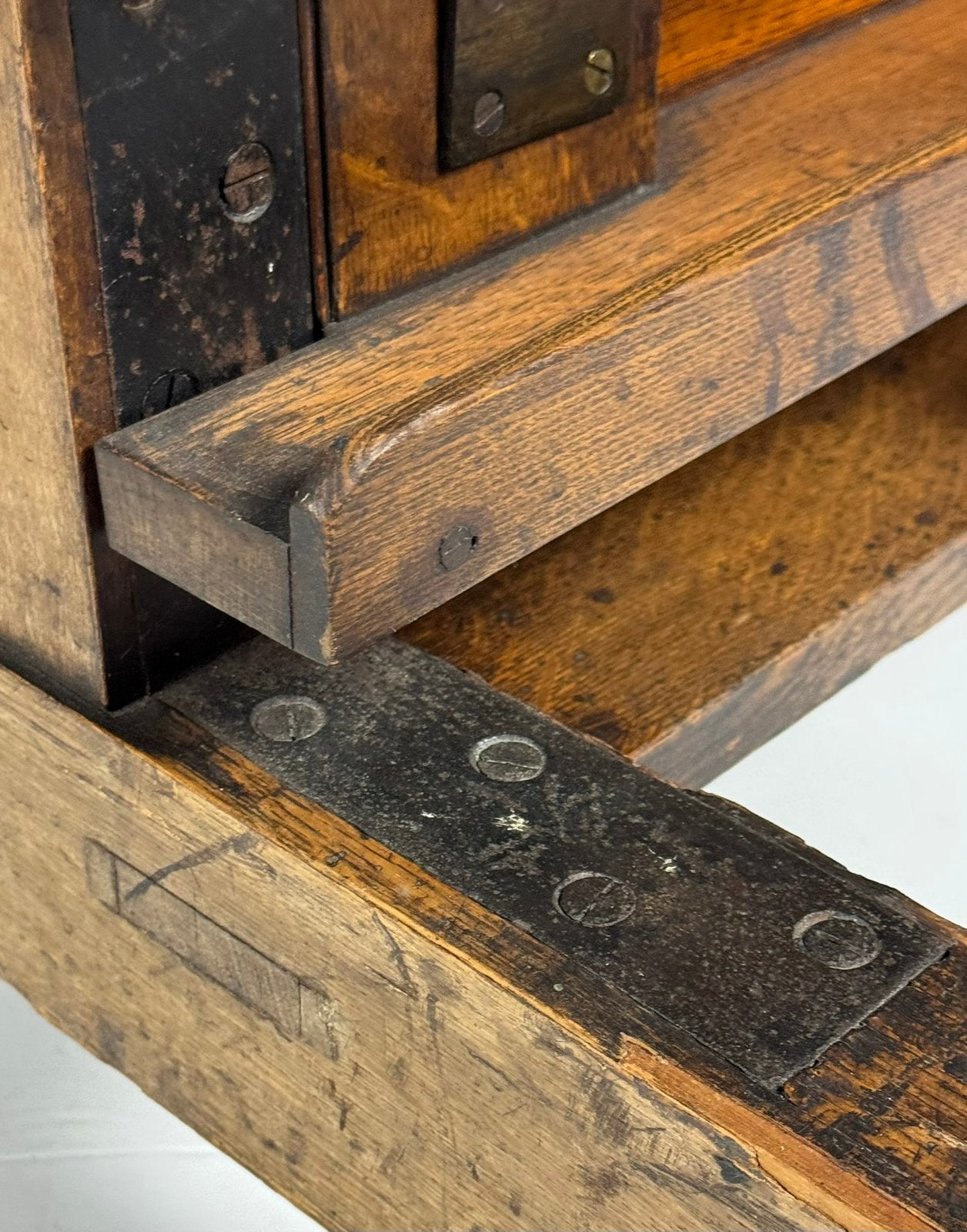 XL schildersezel eiken antiek, Hobby en Vrije tijd, Schilderen, Ophalen, Zo goed als nieuw, Ezel
