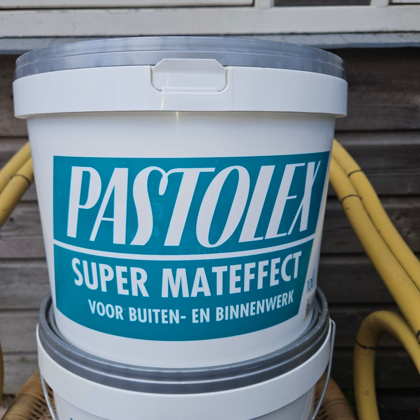 Pastolex Super Mateffect Verf - Wit (9010) nieuw 20 liter, Ophalen, Nieuw, Wit
