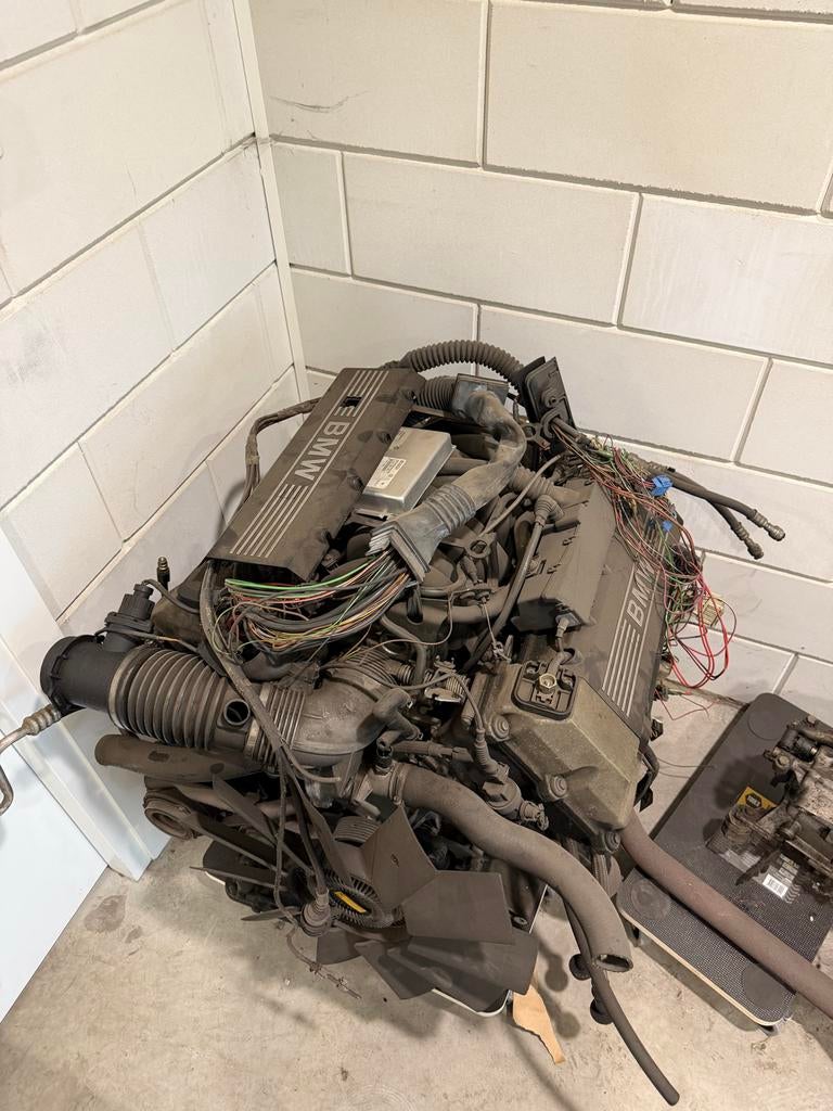 BMW M62B44 Non-VANOS Motor met ECU, Auto-onderdelen, Ophalen, Gebruikt, BMW