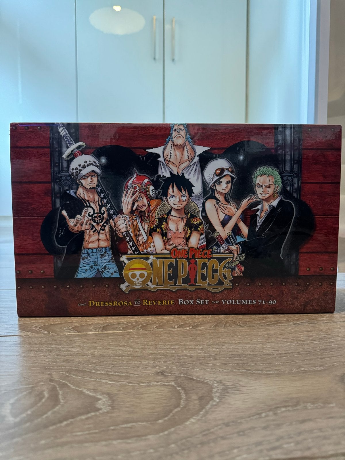 One Piece Box Set 4: Dressrosa to Reverie (Volumes 71-90), Complete serie of reeks, Verzenden, Zo goed als nieuw