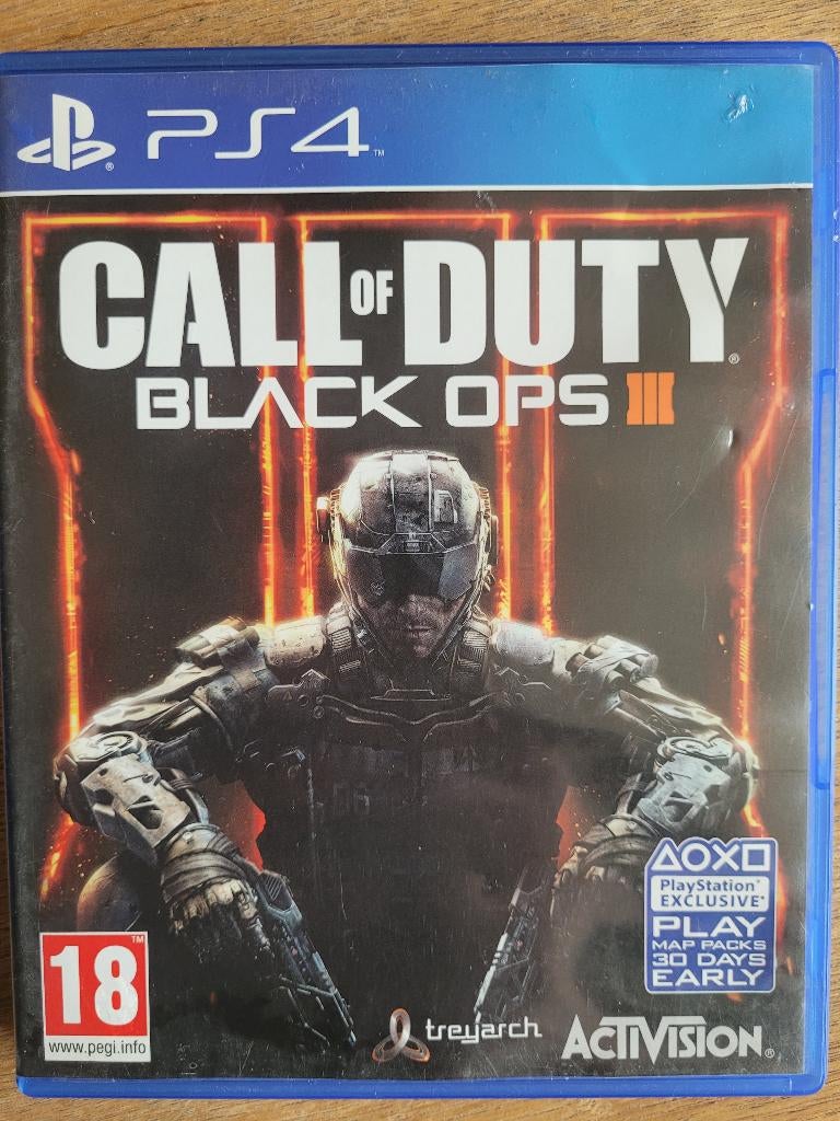 PS4 spel Call of Duty Black Ops III, Online, Gebruikt, Vanaf 18 jaar, Shooter