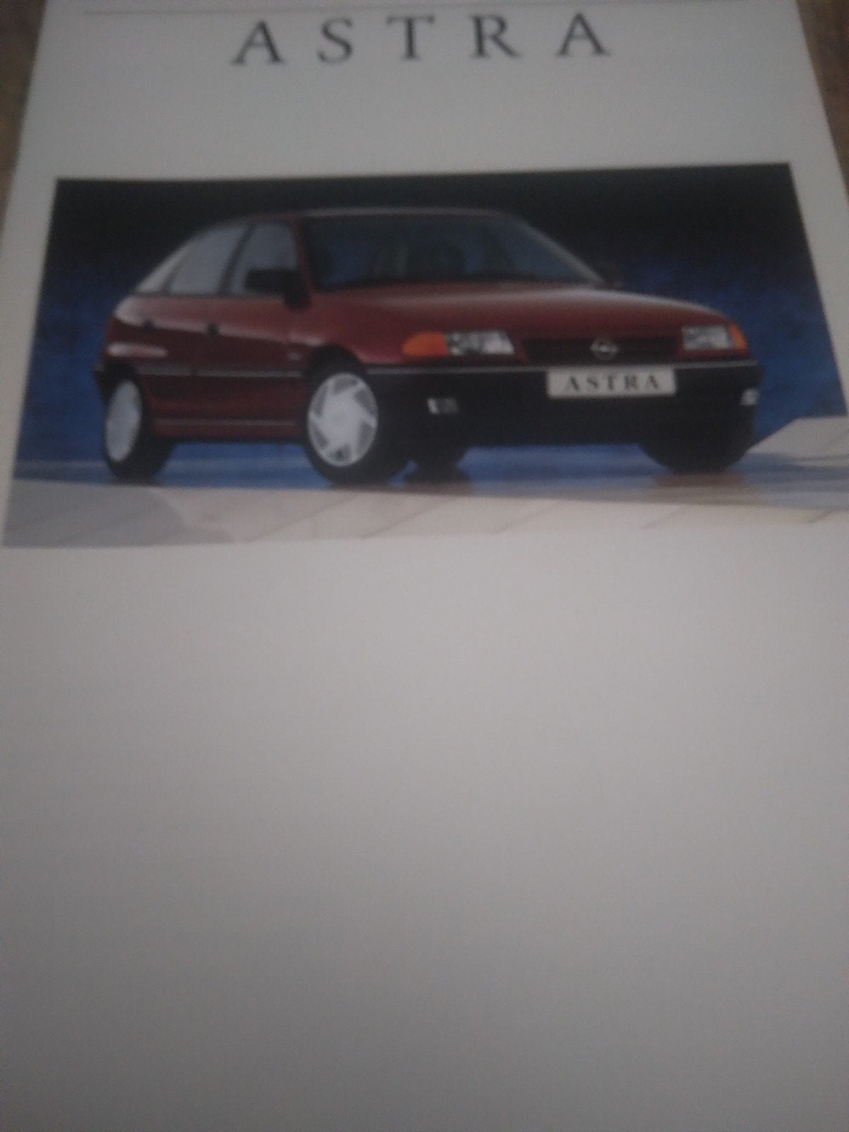 Opel Astra 05 1992, Ophalen of Verzenden, Zo goed als nieuw, Opel