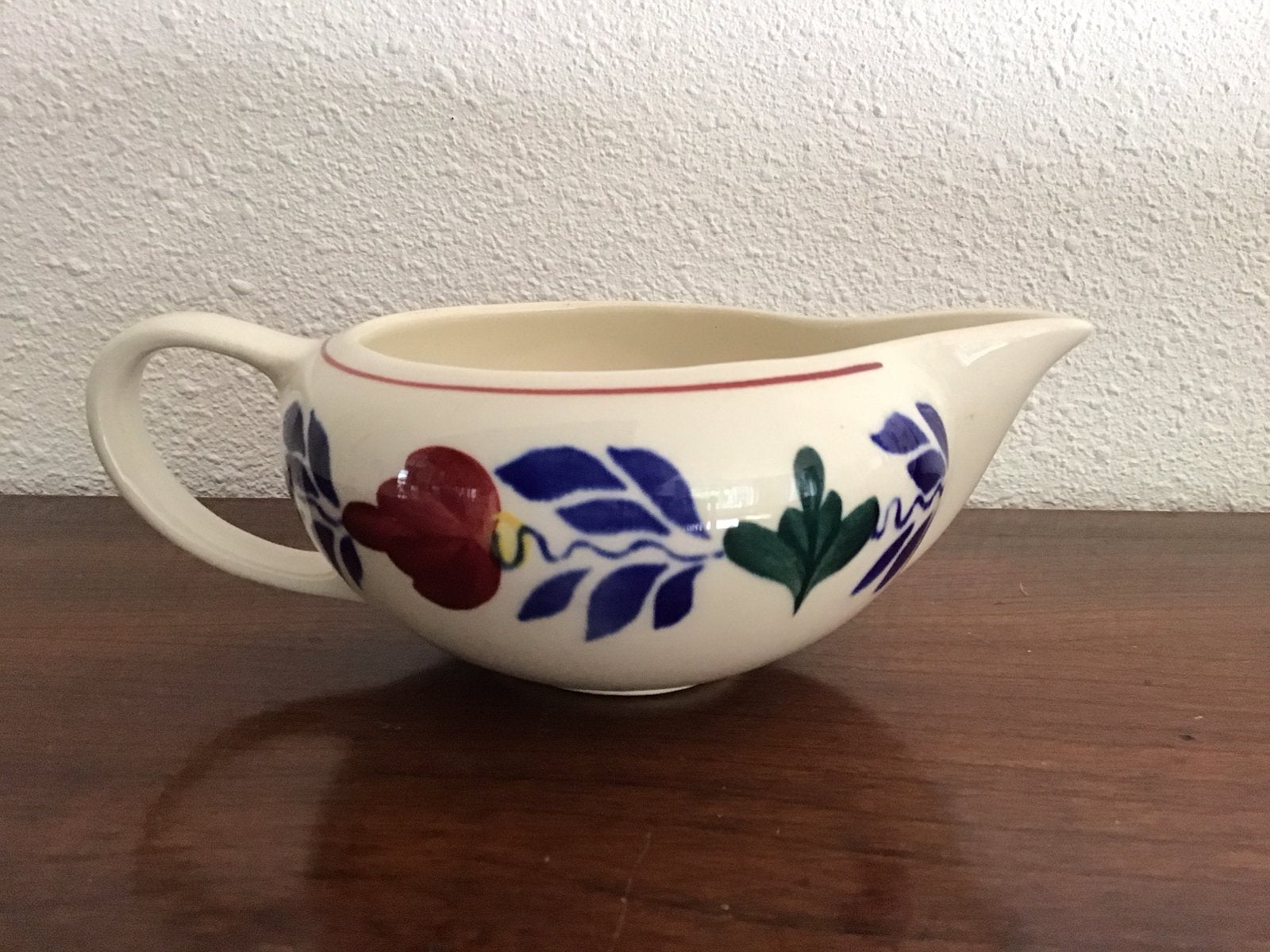 Boch melkkannetje boerenbont., Antiek en Kunst, Ophalen of Verzenden