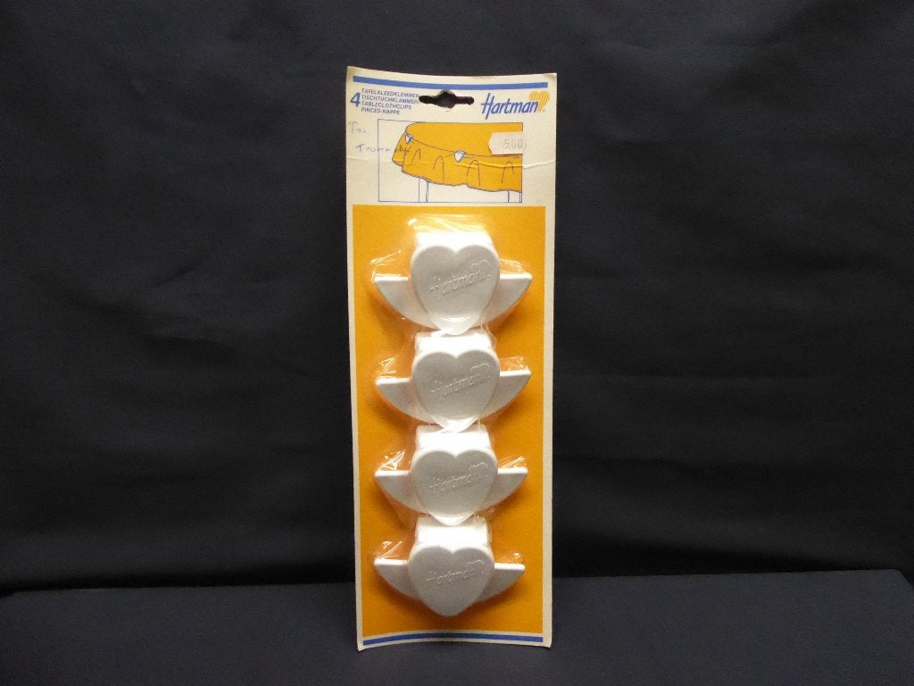 Hartman | tafelkleed klemmen | 4 stuks | nieuw, Ophalen of Verzenden, Nieuw