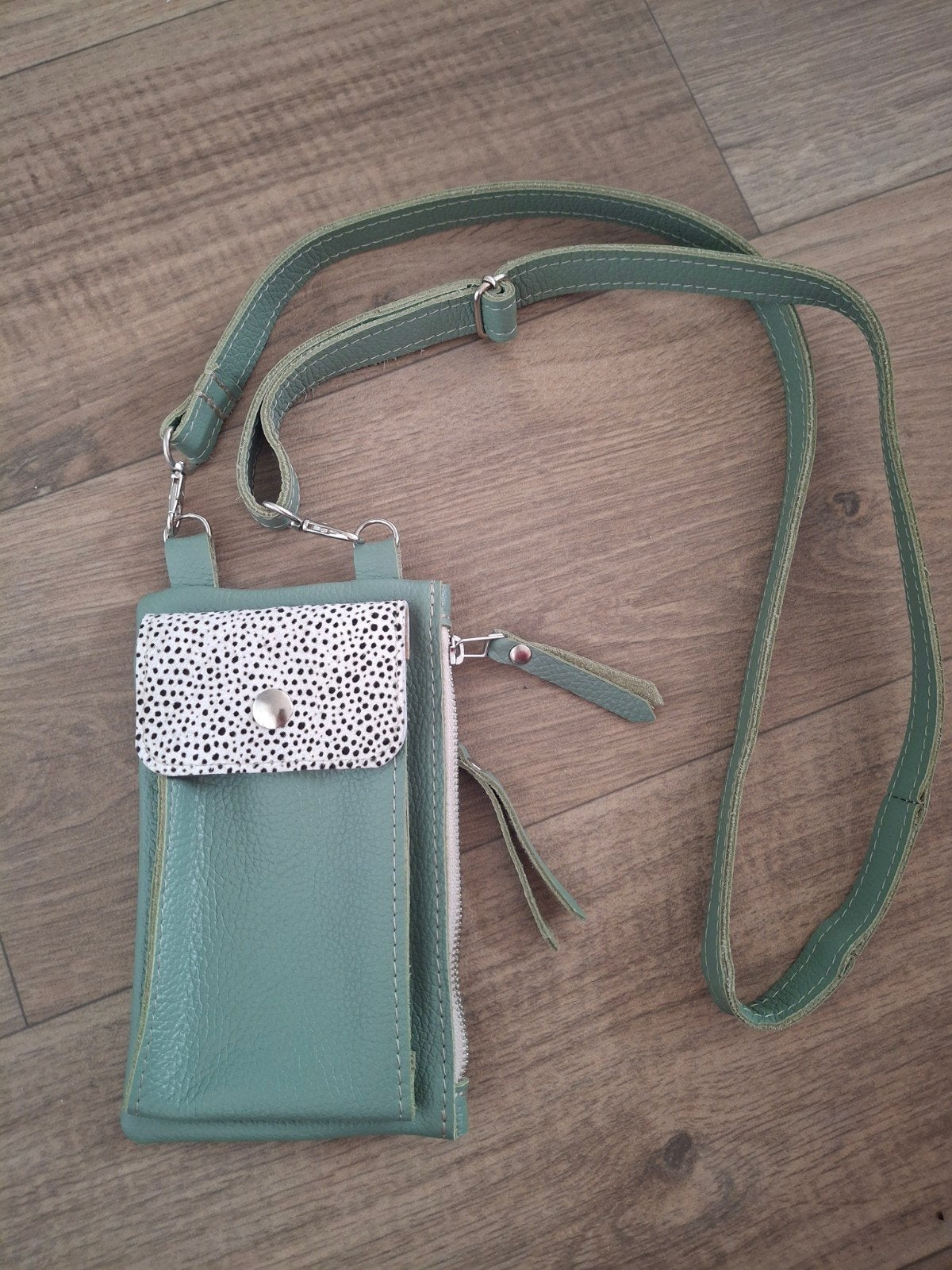 nieuw tasje. byhinke, Ophalen of Verzenden, Nieuw, Groen