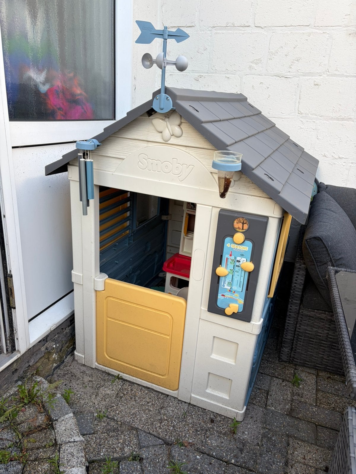 Smoby speelhuis, Ophalen, Zo goed als nieuw, Kunststof