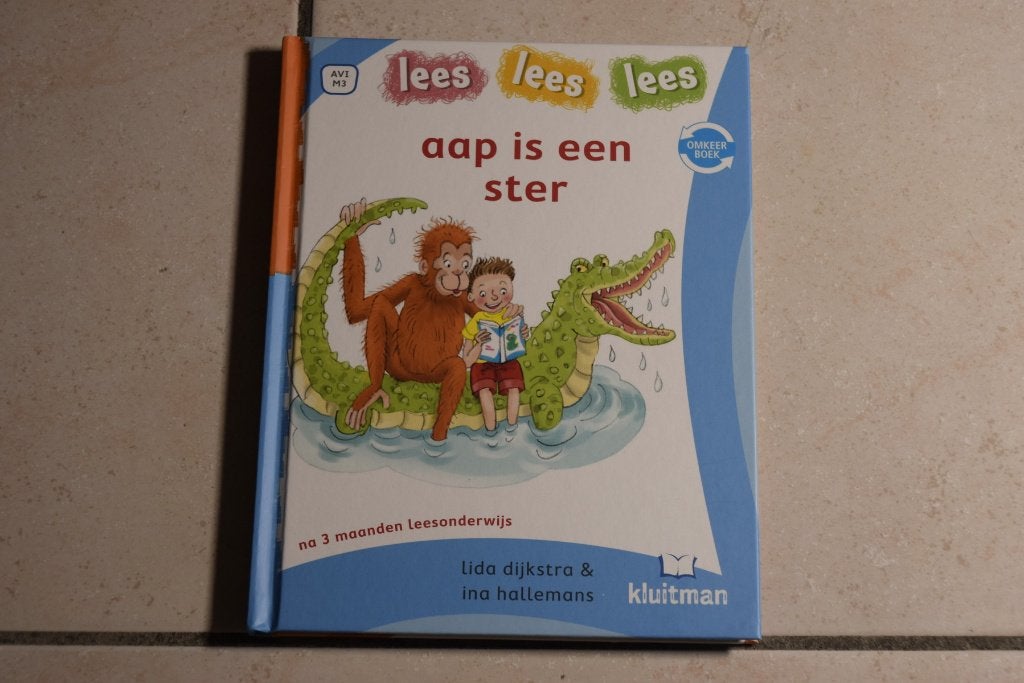 aap is een ster en pip en raf zijn te laat AVI M3    , Ophalen of Verzenden, Zo goed als nieuw, Fictie algemeen