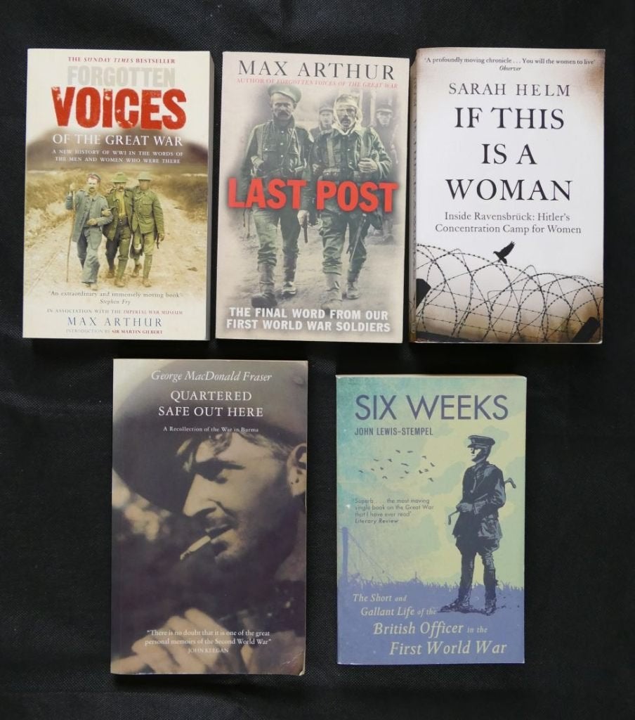 Boeken over persoonlijke oorlogsverhalen, Gelezen, Niet van toepassing, Diverse auteurs, Ophalen of Verzenden