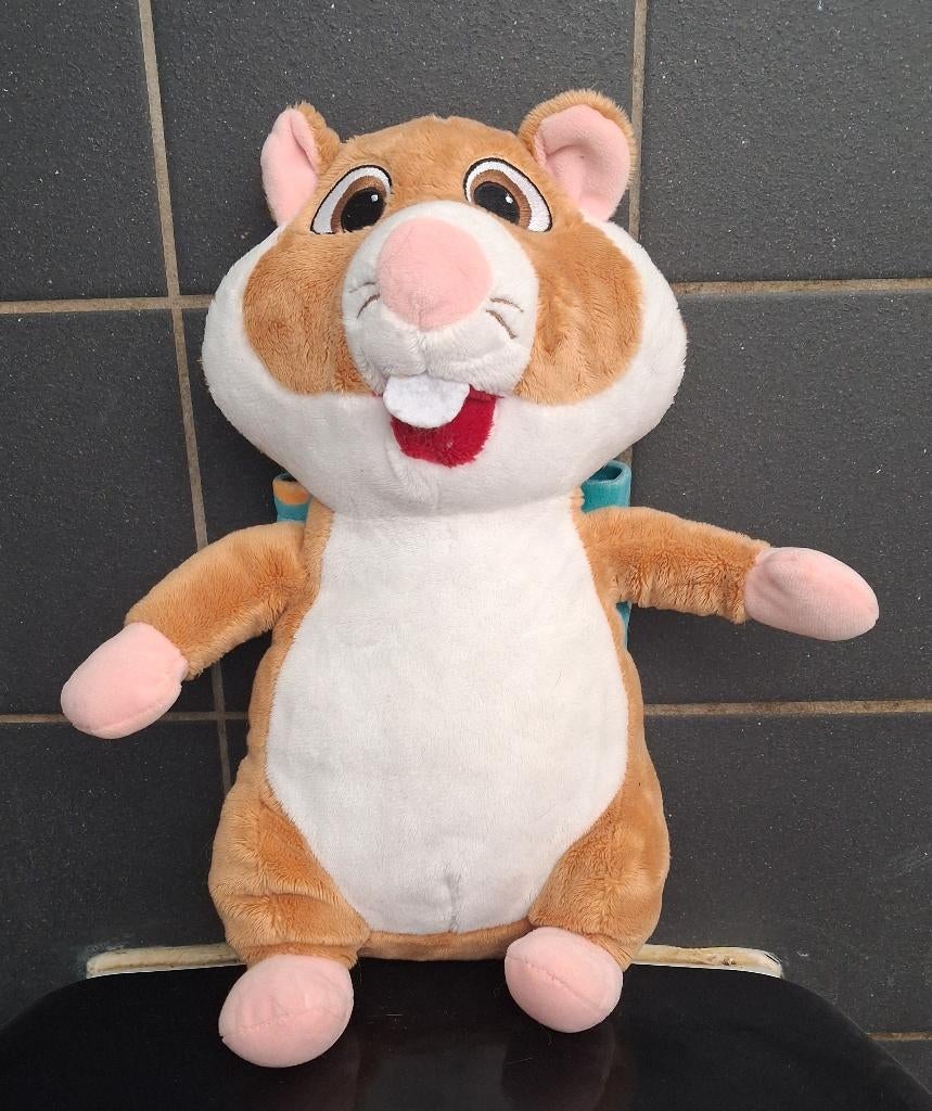 Paashaas hamster van Albert Heijn met mandje op de rug, Ophalen of Verzenden, Zo goed als nieuw, Overige typen, Albert Heijn