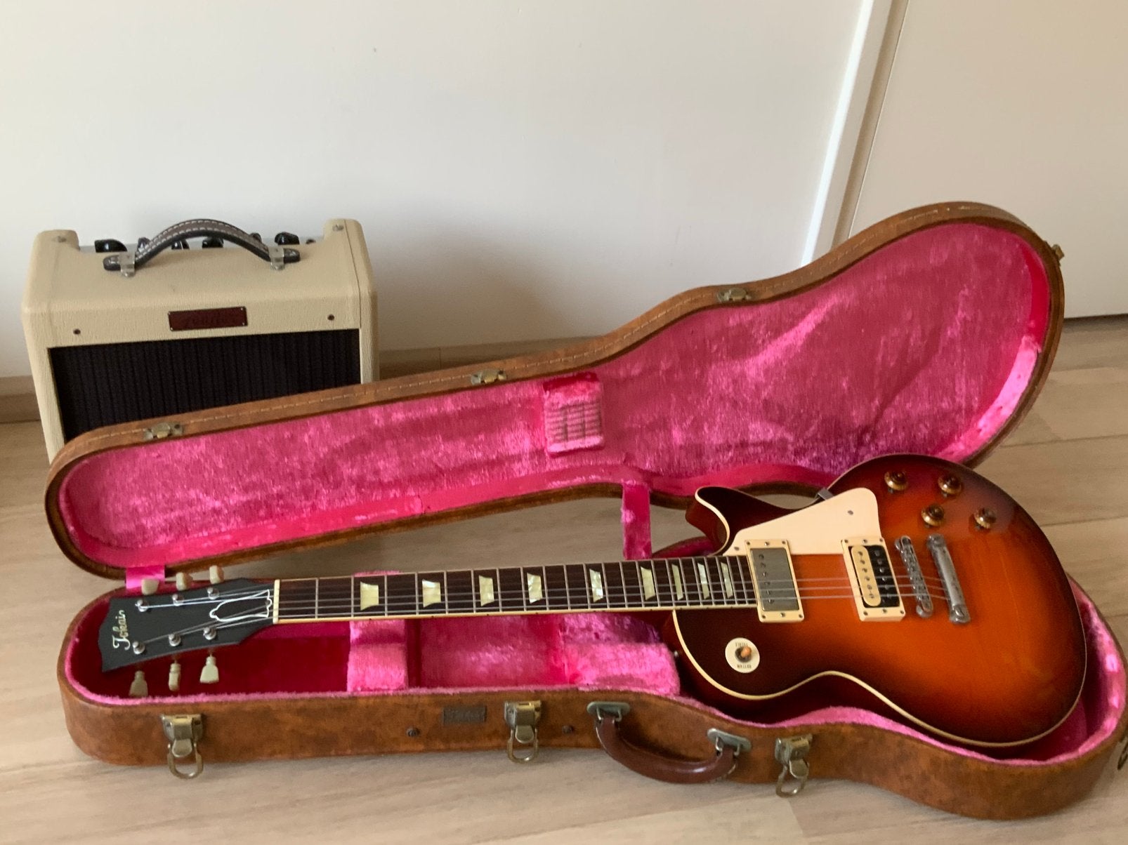 Tokai LS-80  Les Paul (1979), nitro, incl orig. case, Muziek en Instrumenten, Snaarinstrumenten | Gitaren | Elektrisch, Ophalen