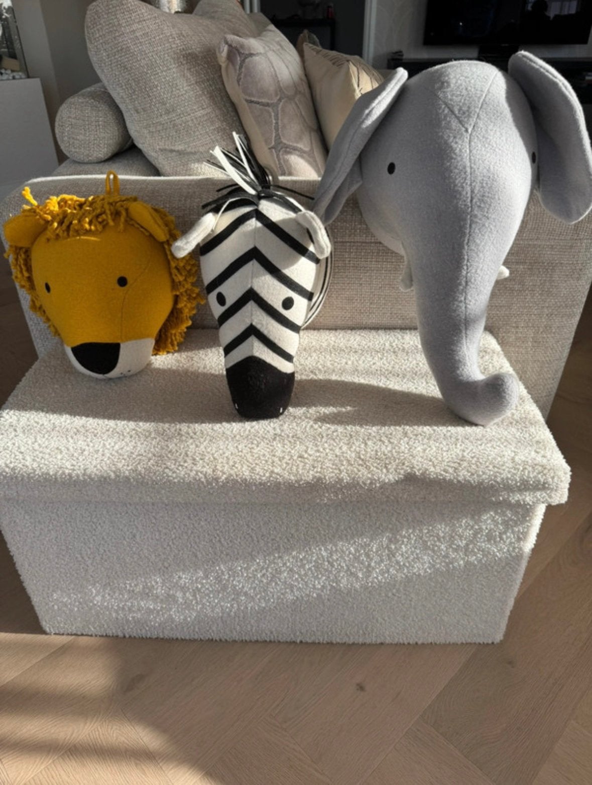 Wanddecoratie kinderkamer - muurkop, Ophalen, Zo goed als nieuw