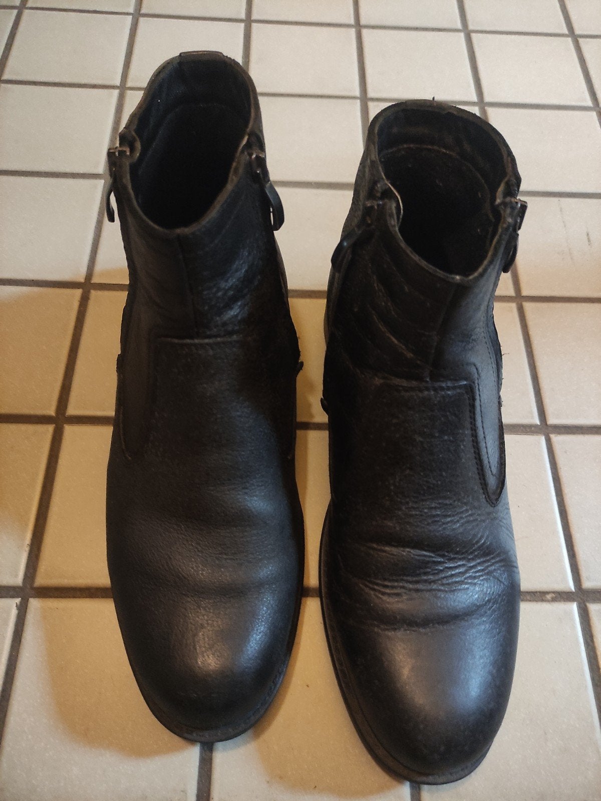 Hogge heren schoenen - Maat 42 - Made in Turkey, Ophalen of Verzenden, Gedragen, Zwart, Hogge