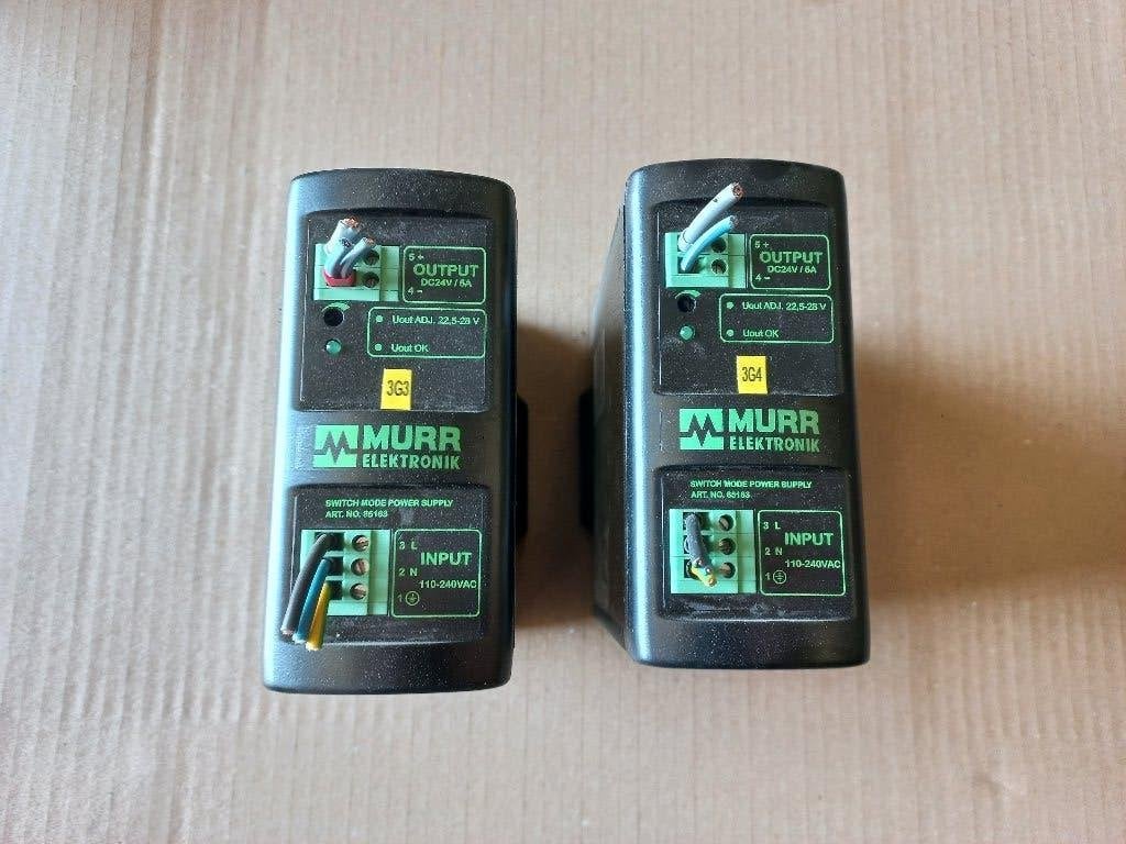 2x Murr Elektronik 24V Voeding 5A – Art. 85163, Ophalen of Verzenden, Zo goed als nieuw