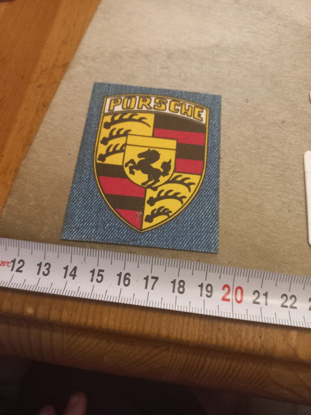 Porsche embleem  - sticker, Ophalen of Verzenden, Nieuw