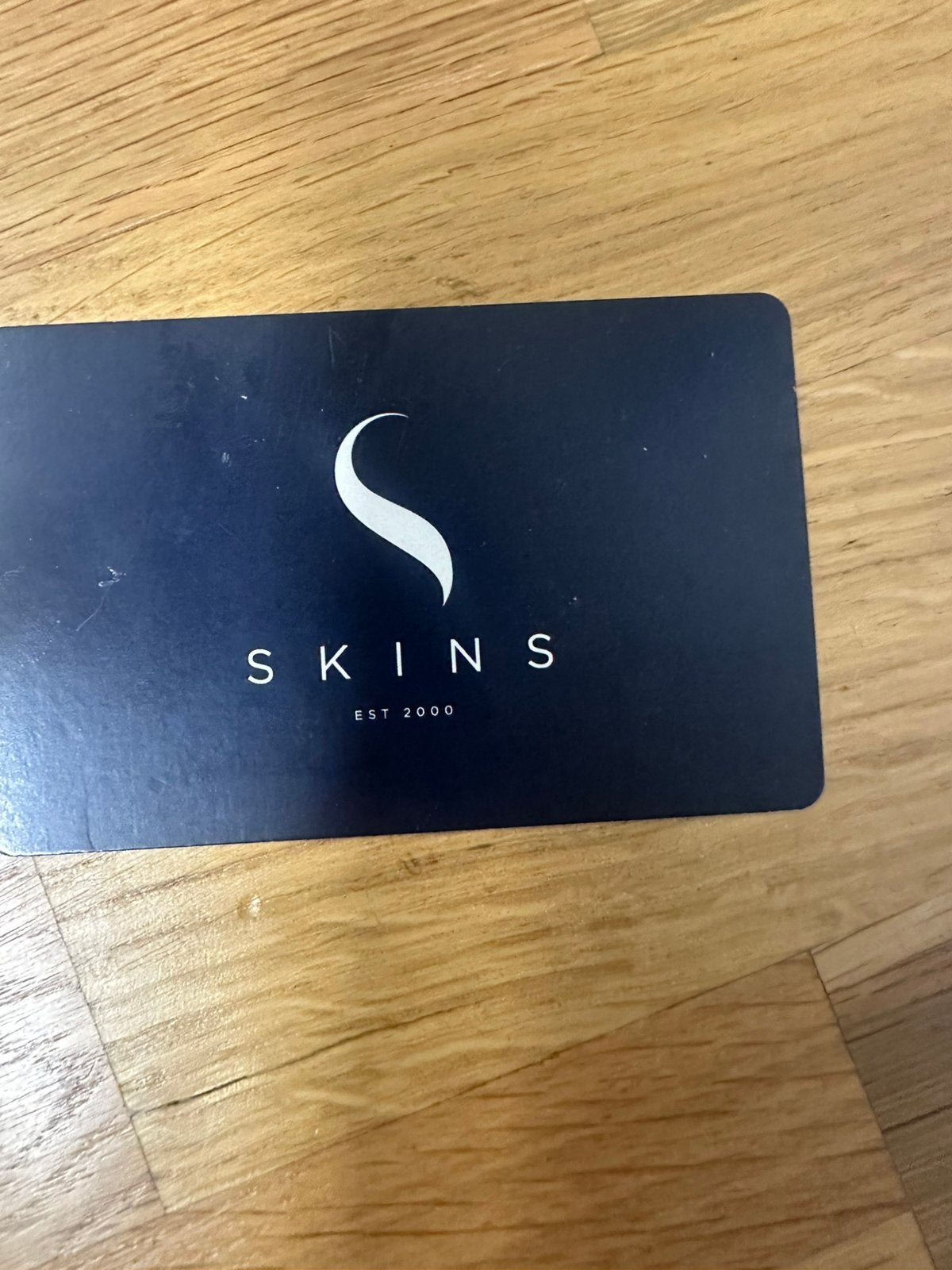 Skins cadeaubon waarde €250, Eén persoon, Cadeaubon