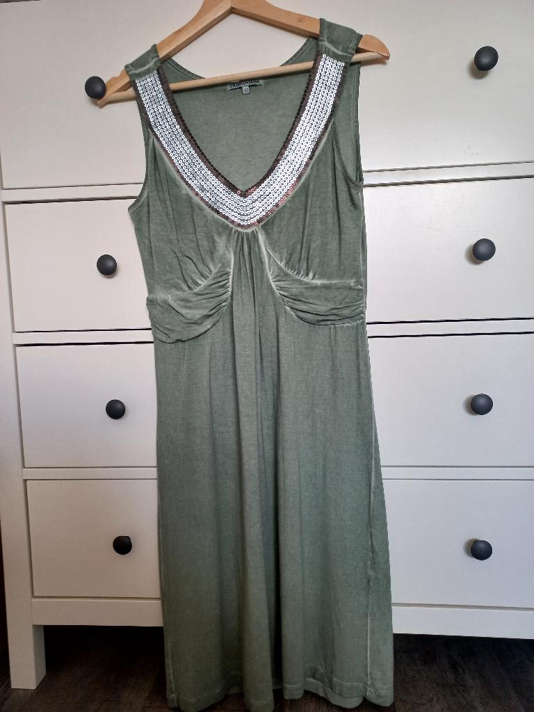 Mouwloze groene jurk Tramontana XS, Kleding | Dames, Verzenden, Tramontana, Nieuw, Knielengte
