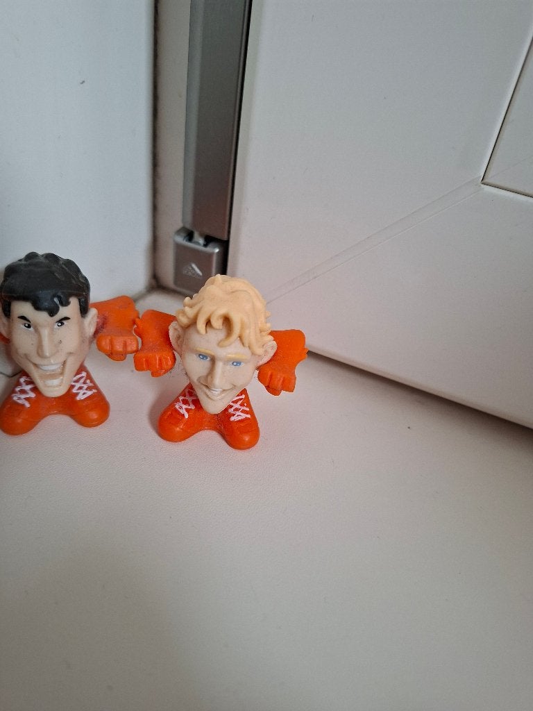 C1000 poppetjes van voetbal spelers., Verzamelen, Supermarktacties, C1000, Ophalen of Verzenden