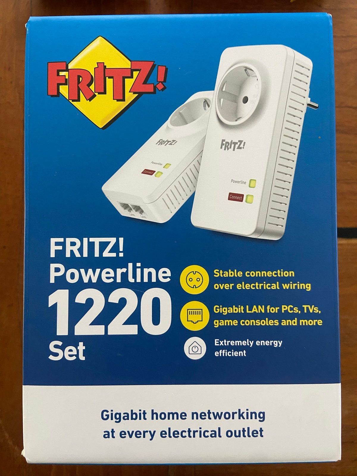 FRITZ! Powerline 1220 Set - Nieuw en Verzegeld, Computers en Software, Powerlines, Ophalen of Verzenden, Nieuw