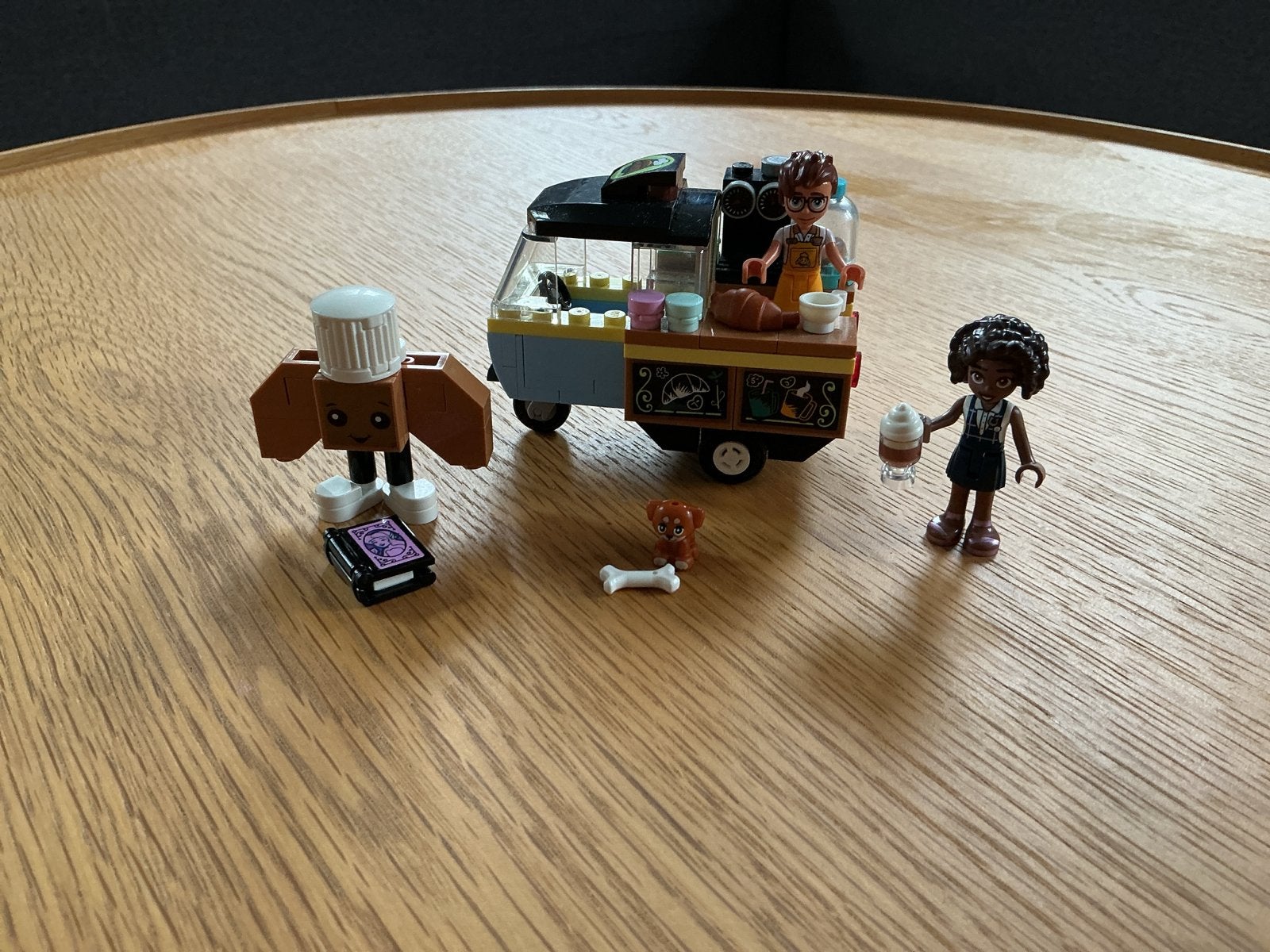 Lego Friends 42606 Mobiele koffiebar met accessoires, Lego, Friends, Ophalen of Verzenden, Zo goed als nieuw
